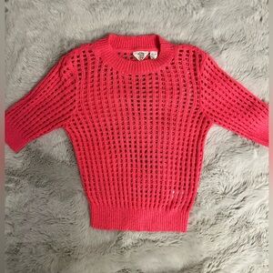 a.n.a Open Knit Pink Sweater, SP